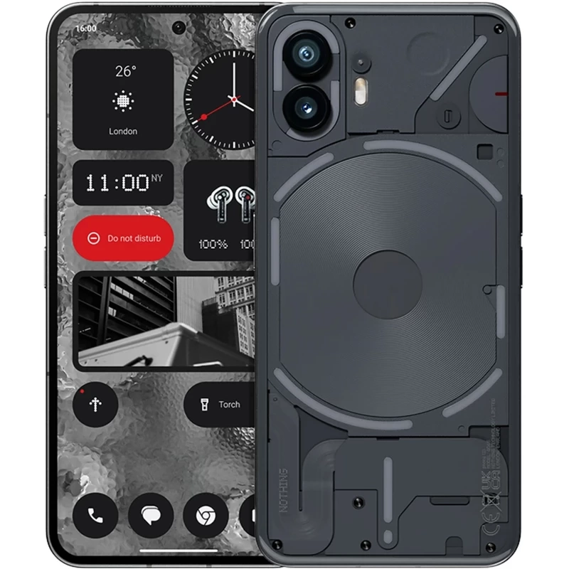 گوشی موبایل ناتینگ مدل Phone 2 دو سیم کارت حافظه 512 گیگابایت و رم 12 گیگابایت